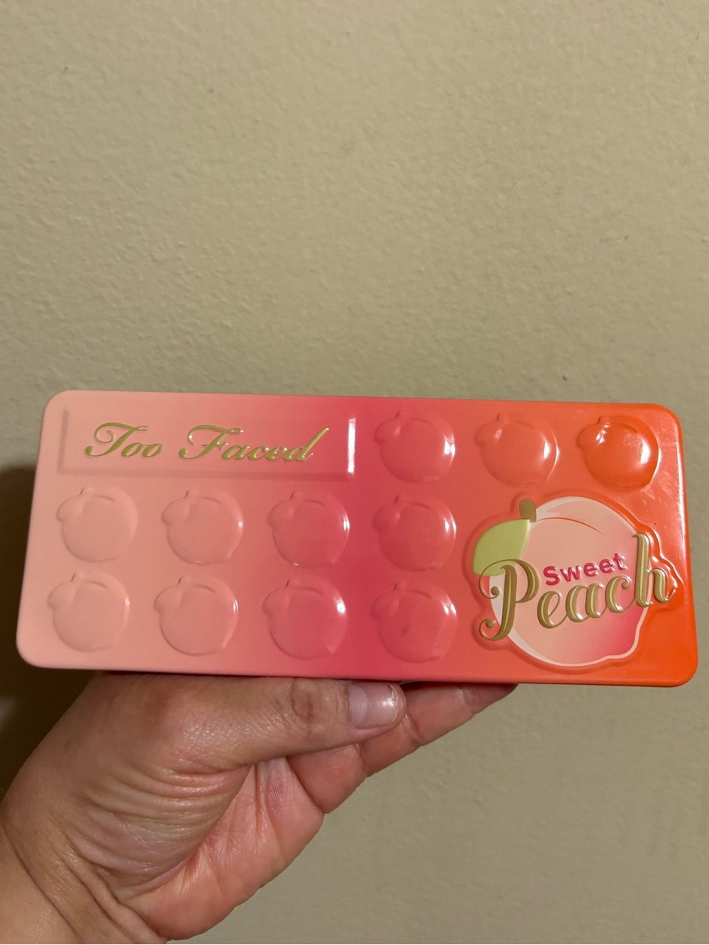 Too Faced Sweet Peach Eyeshadow Palette - Brand New Never .